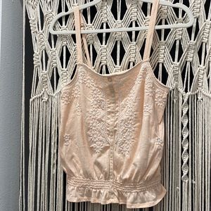 Embroidered Cami Tank